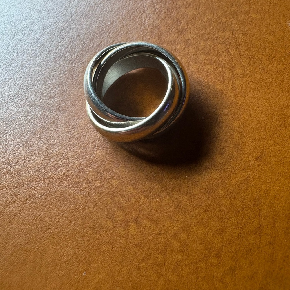 Silver Statement Ring - image 3